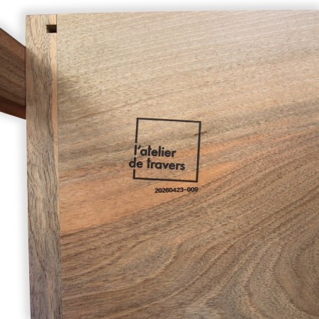 Bureau & console - Noyer & Frêne olivier