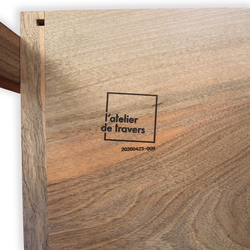 Bureau & console - Noyer & Frêne olivier