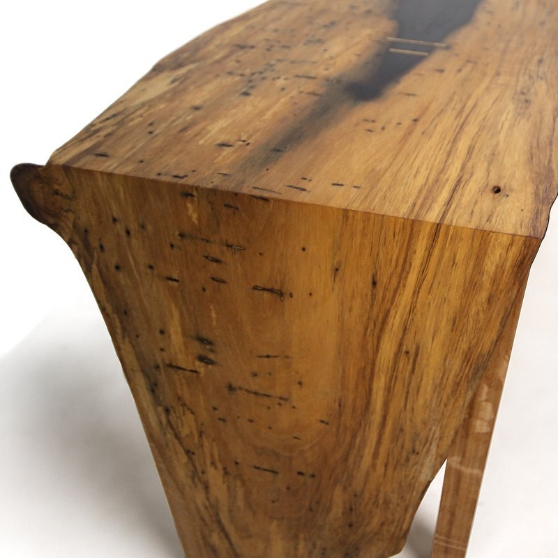 Console - chêne & bois de rose