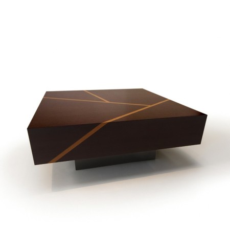 Wenge Coffee Table & Movingui Inlay