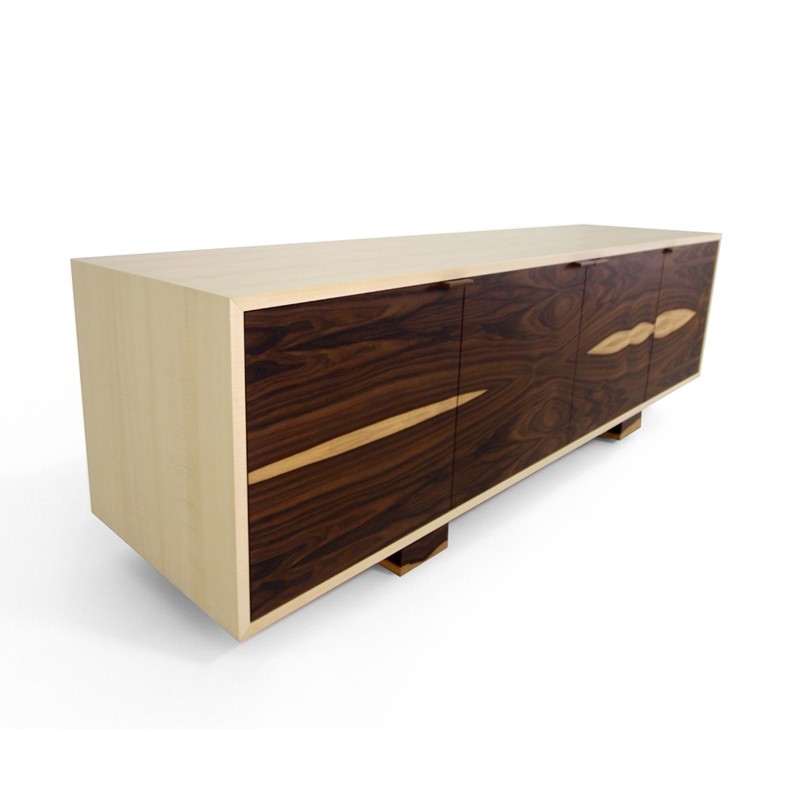Sideboard – Rippled Sycamore & Santos Rosewood