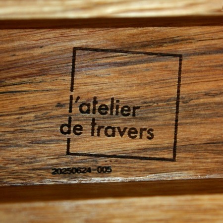 Console - chêne & bois de rose