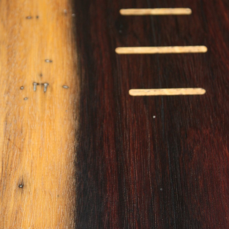 Console – oak & rosewood