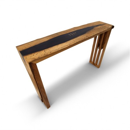 Console - chêne & bois de rose