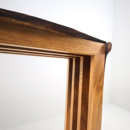 Console – oak & rosewood